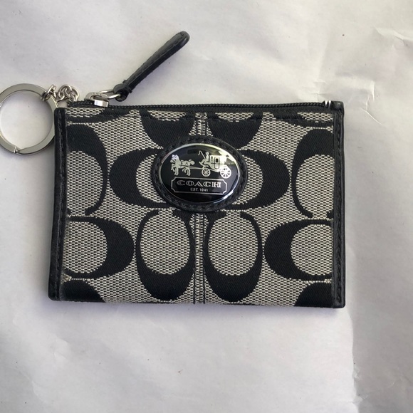Coach Coin Pouch Keychain